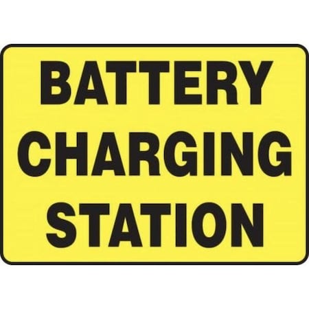 Accuform SAFETY SIGN BATTERY CHARGING STATION MELC525XP